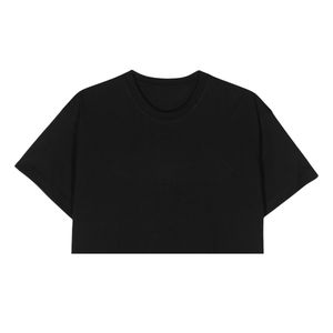 เสื้อยืดลำลองผู้ชายไซส์ใหญ่ พิมพ์โลโก้ได้ตามต้องการ แขนสั้น สีดำ น้ำหนัก 220 กรัม ผ้าฝ้ายออร์แกนิค 100% ระบายอากาศได้ดี - Product Image 4