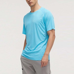 T-shirt en coton pour homme, haute qualité, manches courtes, col rond, décontracté, streetwear, uni, 220 grammes, quantité en vrac - Product Image 5
