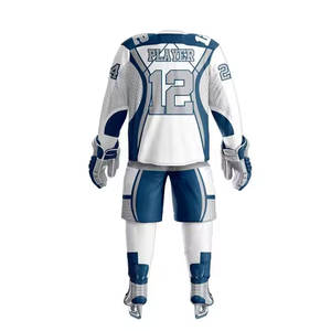 Prix de gros Uniforme de hockey sur glace Nouveau design Uniforme de hockey sur glace Vêtements de sport Uniforme de hockey sur glace - Product Image 3