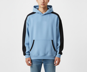 Autumn Sale Raglan Sleeve Hoodie Embroidered Plain <b>Pullover</b> <b>Mens</b> Heavyweight Multi Color 100% Cotton - Product Image 4
