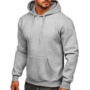 Sweat-shirts d'hiver unisexes pour hommes, imprimés sur mesure, de haute qualité, avec poche, logo personnalisé, 100% coton, polaire respirant, anti-plis - Product Image 1