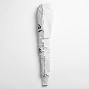 Pantalons de survêtement skinny en coton épais pour femmes tendance Y2K, imprimé 3D en relief, effet usé, sans couture, pantalon de jogging streetwear, fabrication - Product Image 3