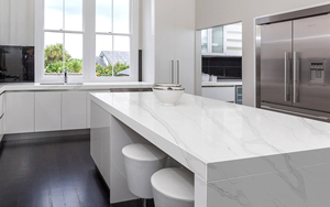 Calacatta White Artificial Stone Marble <b>Slabs</b> Tiles Best Quality - Product Image 4