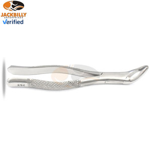 Pince d'extraction dentaire manuelle en acier inoxydable de haute qualité Extraction chirurgicale des dents prémolaires antérieures inférieures à motif américain - Product Image 3