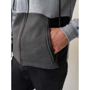 Sweat-shirts à fermeture éclair pour hommes JEONG, avec logo graphique personnalisé, en tissu French Terry, anti-rétrécissement et imprimé, tailles XS à 6XL - Product Image 4