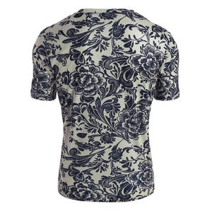 Camiseta de sublimación para hombre de estilo perfecto, camiseta antiarrugas de alta calidad, tasa asequible, 100% algodón, camiseta estampada holgada para hombre - Product Image 3