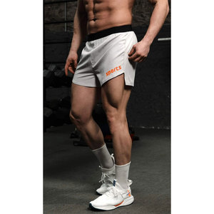 Shorts de sport respirants pour hommes en polyester et élasthanne, pour la course à pied, l'entraînement et la gym, vêtements de sport de haute qualité - Product Image 1
