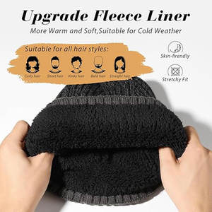 Bonnets en laine douce conçus pour la chaleur et le confort, disponibles pour les commandes en gros avec broderie personnalisée ou impression de logo - Product Image 5