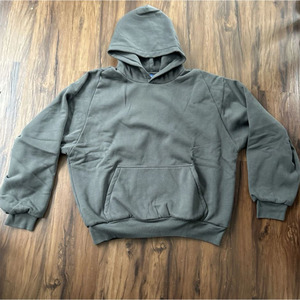 เสื้อฮู้ดสวมหัวมีฮู้ดแบบปรับได้มีกระเป๋าจิงโจ้ TBF-168ผ้าฝ้ายพิมพ์ลายสีทึบใส่ได้ทุกเพศฤดูหนาว - Product Image 1