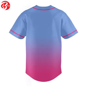 Maillot de Baseball Softball Élégant à Manches Courtes pour Hommes Vêtements d'Entraînement Sportif à Séchage Rapide avec Couvre-Bouton Design Respirant - Product Image 4