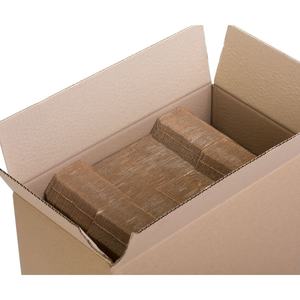 Caja de Embalaje Rectangular Alta de Cartón Corrugado para Ropa, 43x26x86 cm - Product Image 4