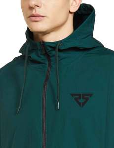 customized logo design OEM <b>embroidery</b> and printed heat transfer printing zipper hooded hood and trousers two piece <b>sets</b> for men - Product Image 2