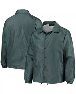 Chaqueta cortavientos con cuello levantado cómoda personalizada 2025, gimnasio, Fitness, venta al por mayor, diseño de lona transpirable impermeable para invierno - Product Image 3