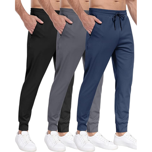 Pantalon de randonnée anti-rides pour homme Pantalon de camping en toile teint uni respirant et imperméable - Product Image 2