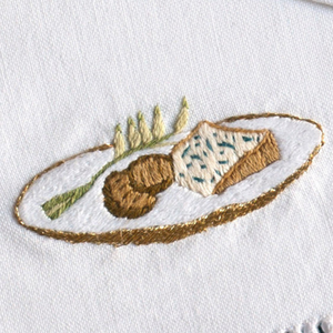 ผ้าเช็ดปากผ้าถักลายสำหรับทานอาหารเย็นผ้านิ่มแบบซักได้ใช้ซ้ำได้สำหรับโต๊ะอาหารงานแต่งงานงานเลี้ยงอาหารค่ำสำหรับครอบครัว - Product Image 5