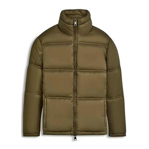 Vêtement décontracté, veste d'hiver vintage respirante et mince pour homme, veste matelassée imperméable à capuche, logo frontal, confortable, vente en gros 100% - Product Image 2