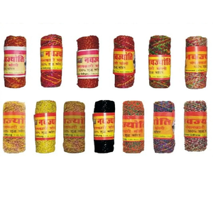 MOLI ACTION NAVJYOTI EXL-D main religieuse Moli Poojan Kalawa Dhaga fil sacré utilisé dans les rituels indiens Festivals cérémonies - Product Image 1