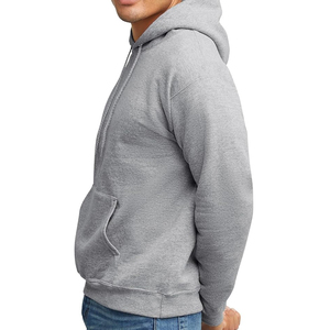 Techwear hommes sweat à capuche résistant à l'eau poche zippée look élégant formation décontracté logo personnalisé en vrac fournisseur en gros - Product Image 3
