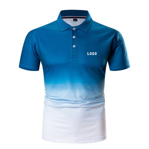 Tout nouveau 2025 mode hommes cravate-teinture Polo à manches courtes Polo nouveauté coton grande taille hommes polos - Product Image 2