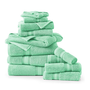Juego de toallas de baño de algodón 100%, toallas de secado rápido absorbentes suaves para Hotel, Hogar, baño, Spa, gimnasio, toalla de mano de lujo para la cara, uso al por mayor - Product Image 2