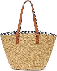 Trendy Handmade <b>Straw</b> <b>Bag</b> - Product Image 2