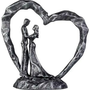 Sculptures romantiques en aluminium ajoutent un charme plein d'amour à la décoration intérieure et reflètent la beauté de l'unité et des rêves partagés. - Product Image 1
