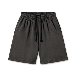 Pantalones Cortos Deportivos Unisex, Cómodos, de Felpa Francesa, con Logotipo Personalizado, Marca Privada, Casuales, para Correr, para Hombre - Product Image 1