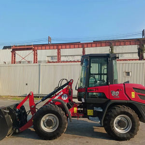 Chargeur frontal Yanmar V80 2022, chargeuse sur pneus, garantie 1 an, composants moteur Eaton, boîte de vitesses, roulement, pompe, haute efficacité - Product Image 1