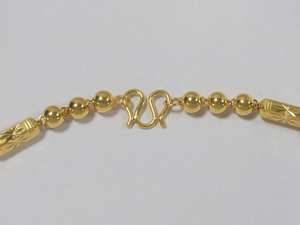 สร้อยคอทองคำขาวชุบ 24K แบบคลาสสิก ทนทาน กันน้ำ เหมาะสำหรับเป็นของขวัญแต่งงาน  ความยาว 61 ซม. พร้อมจี้ทรงกลมและท่อ  ขายดี - Product Image 4