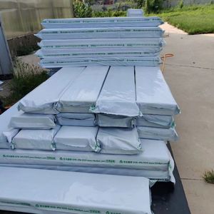 Agriculture hydroponique laine de roche 100x10x10cm serre tomate concombre laine de roche sac de culture - Product Image 6