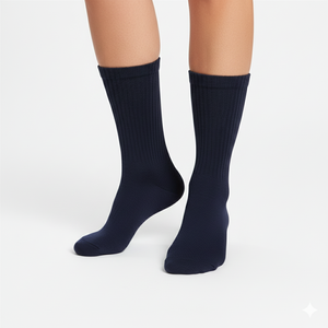 Wholesale High Quality Breathable <b>Colorful</b> Cotton Crew Men <b>Socks</b> Athletic Casual Spring Customizable Logo Design Made in Turkey - Product Image 3