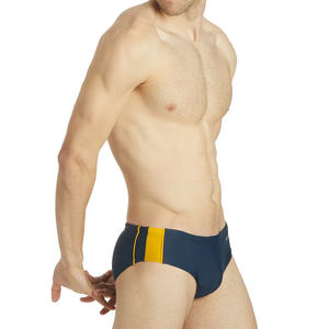 Slips de bain sexy pour hommes, maillots de bain à séchage rapide, slips de plage avec cordon de serrage, sous-vêtements de plage pour hommes, service OEM avec logo personnalisé - Product Image 5