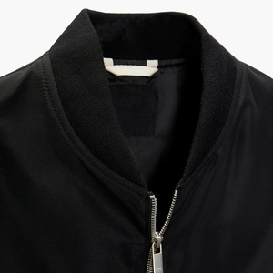 Chaqueta Bomber de invierno personalizada para hombre-Nuevo diseño Logotipo frontal Secado rápido y a prueba de viento Estilo de calle Espesor estándar - Product Image 3