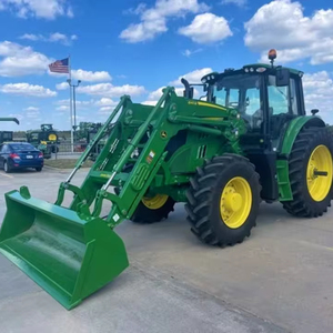 รถไถเดินตาม John Deere 6145M 90 แรงม้า ราคาถูก พร้อมมอเตอร์ปั๊มเกียร์และกระปุกเกียร์สำหรับขาย - Product Image 1