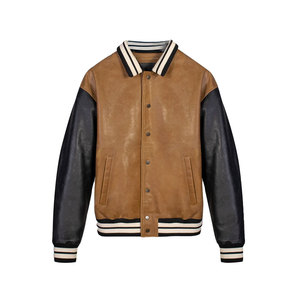 Diseño personalizado Unisex Ropa de calle de invierno Chaquetas de cuero OEM y ODM Servicio disponible - Product Image 1