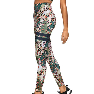 เลกกิ้งสตรีพิมพ์ลายด้วยการระเหิดสีแบบกำหนดเองฉลากตามสั่ง - Product Image 3