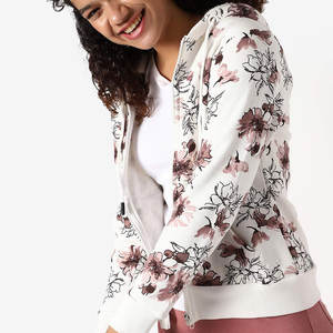 Sweat à capuche uni de couleur unie pour femmes vente en gros de sweat à capuche en coton matériel personnalisé pour femmes - Product Image 5