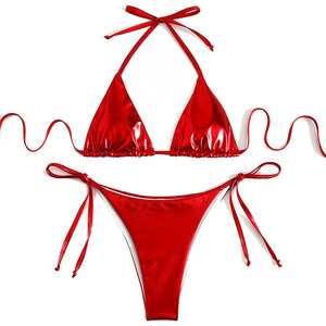 Latest Demanding Wholesale Summer High Quality High Waist Backless Animal Print Women <b>Bikini</b> 2-Piece <b>Set</b> Quick Dry Beachwear - Product Image 4