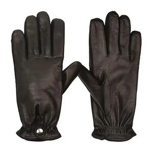 Sentez-vous confiant dans des gants de conduite en peau d'agneau souple avec compatibilité d'écran tactile moderne Confort élégant et prise en main durable - Product Image 4