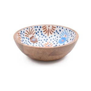 Elegante cuenco de madera para servir para hotel, ensaladera de forma ovalada de mesa de comedor de madera de acacia, cuenco para servir a la venta - Product Image 2