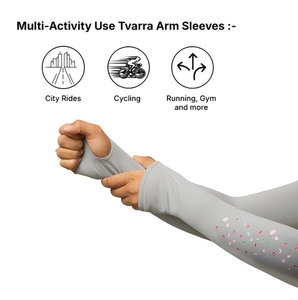 Custom Floral UV Protection Cooling Thumb Hole Sun Protection <b>Compression</b> Outdoor Sports Cycling Running <b>Arm</b> <b>sleeves</b> - Product Image 3