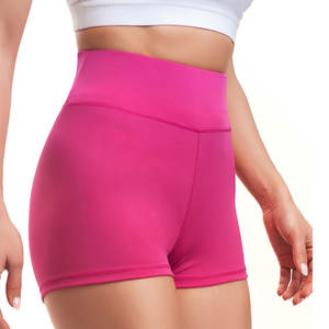 Pantalones cortos de gimnasio de mujer de longitud regular de Calidad única/pantalones cortos de gimnasio de mujer calientes hechos de algodón disponibles en tamaños personalizados - Product Image 3