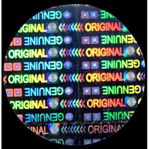 Autocollants personnalisés en aluminium holographique authentique Spick Global, 5 mm x 160 mm, adhésif permanent imperméable pour la promotion - Product Image 6