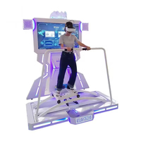 Fabricante Chino de Realidad Virtual, Simulador de Realidad Virtual, Máquina de Juegos de Esquí 9D, Atracción de Realidad Virtual para Parques de Diversiones