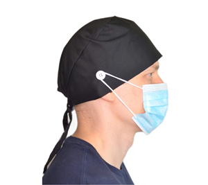 New Design Custom Made OEM Hospital <b>Scrub</b> <b>Caps</b> High Quality Material Customized Colors Adjustable Size logo Stylish Breathable - Product Image 1