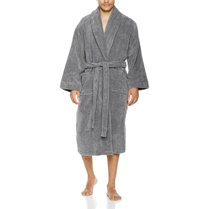 Peignoir de bain en molleton 100% Polyester, vente en gros, de qualité supérieure, pour la maison, unisexe, fabricant OEM - Product Image 6