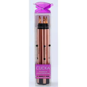 Kit Profesional de Pinceles para Uñas CLICKA One Touch con Función de Bloqueo de Luz, Esmalte en Gel que Previene Manchas y Endurecimiento, PP/PBT - Product Image 6