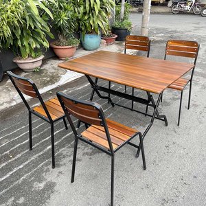 Modern Outdoor Foldable Coffee <b>Table</b> 120x70x75cm Minimalist Design CFD68076 - Product Image 5