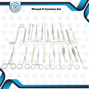 DADDY D PRO Kit de table d'opération pour excision de plaies, instruments de chirurgie mineure, porte-aiguilles, ciseaux, réutilisables, Classe I CE - Product Image 2