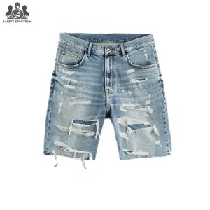Shorts en jean décontractés pour hommes, 100 % coton, de haute qualité, prix de gros, nouvelle collection 2025, respirants et à séchage rapide - Product Image 1